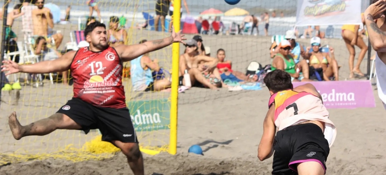 El Circuito Argentino de Beach Handball pasó por Río Negro